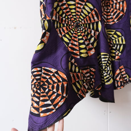 batik wrap skirt
