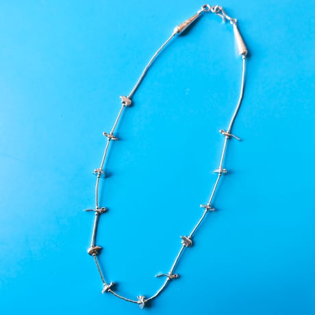 Indian jewelry / silver fetish necklace
