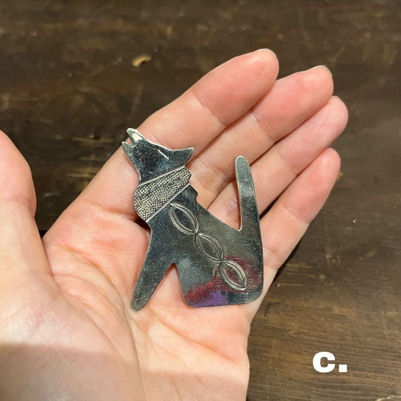 メルヴィンフランシスバッファローブローチ ヴィンテージ