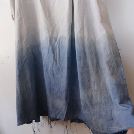 eski.  original dress / overdye "plain×blue"