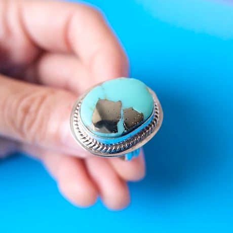 navajo /  turquoise ring