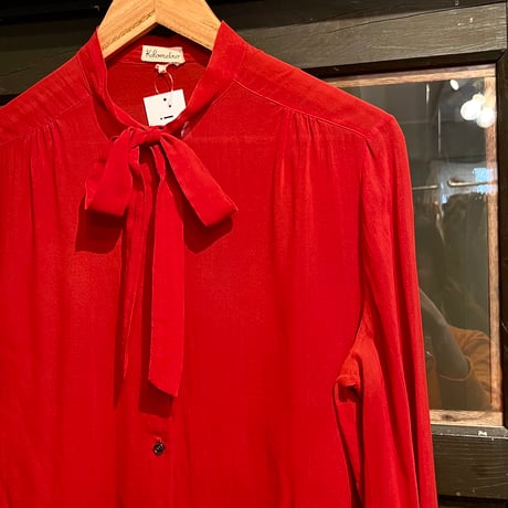 bow-tie blouse