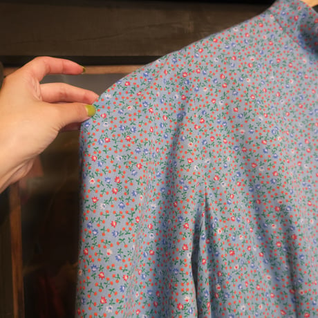 60-70s vintage flower dress