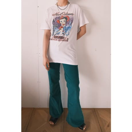 "Betty Boop" print tee
