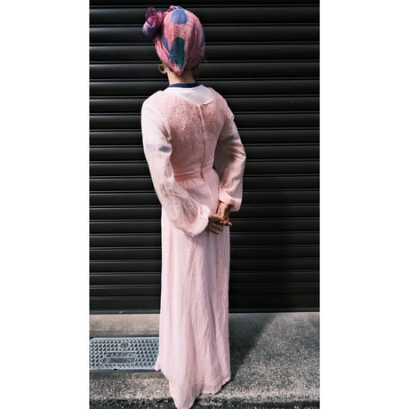 vintage / pin dot dress