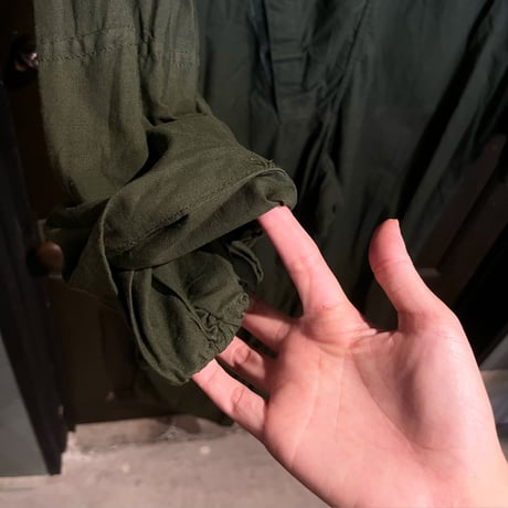 French army / hooded cover all "dead stock"