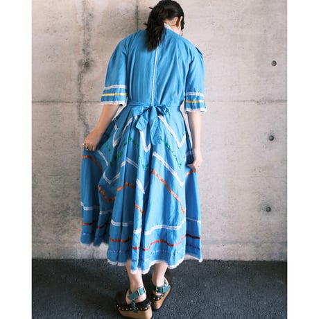 colorful ribbon dress