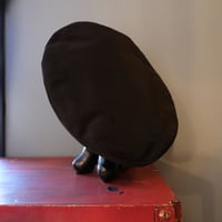 momapatchwork / béret " black×cow "