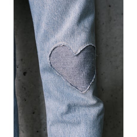 eski. original remake "♡" denim