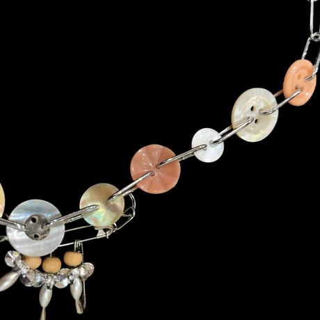 eski. original shell chain necklace "fairy"