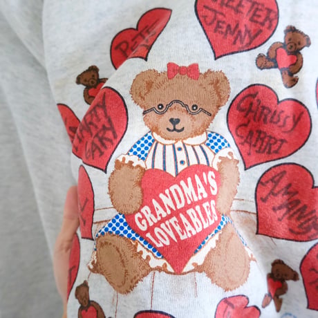 FRUIT OF THE LOOM / bear×heart sweat