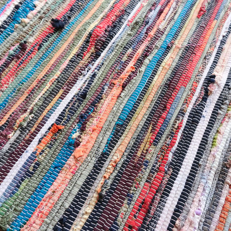 vintage rug / multi color