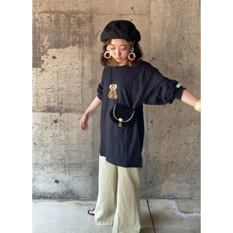 gold dot pochette with Pēgasos