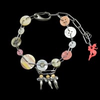 eski. original shell chain necklace "fairy"