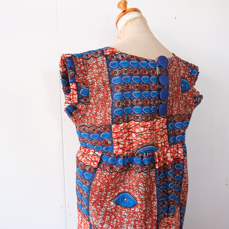 "eye & rip" batik dress