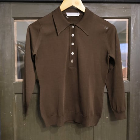 80s japan vintage / polo knit