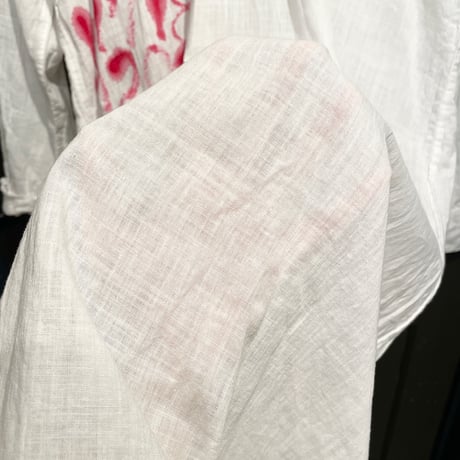 eski. × 画楽  antique linen dress