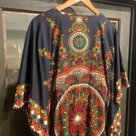 ethnic poncho dress