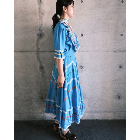 colorful ribbon dress