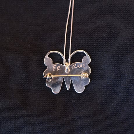 ZUNI / butterfly necklace (&brooch)