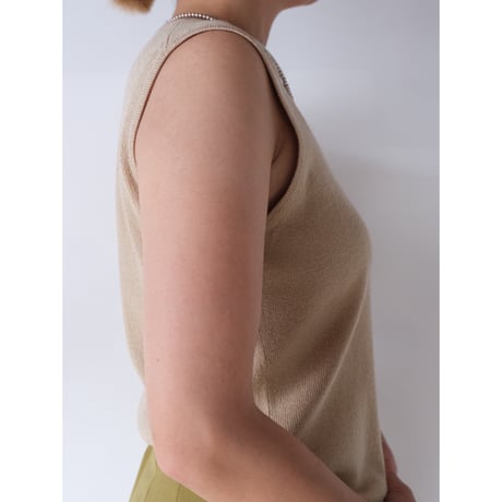 N/S knit tops / beige