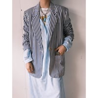 Liz Claiborne / stripe jacket