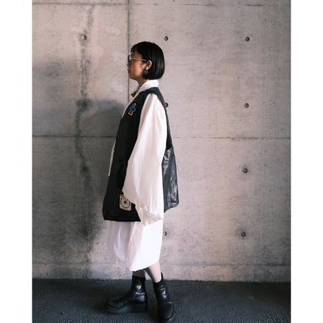 cotton shirt dress with lace