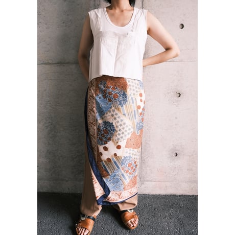 antique cotton short tops