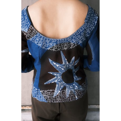 African batik tops