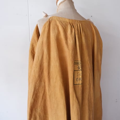 eski.  original dress / overdye "ocher"