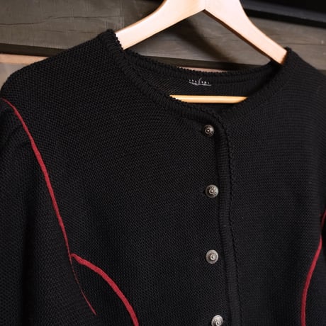 black tyrol cardigan