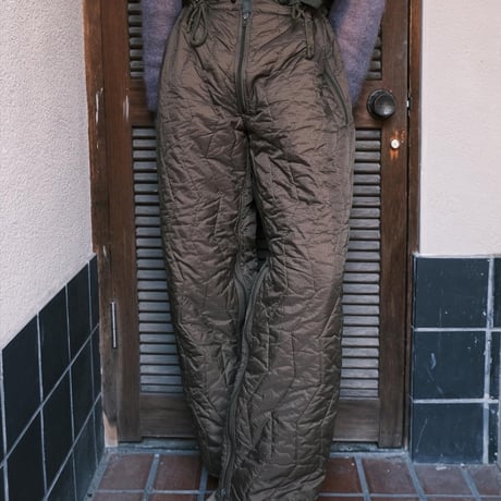 German army / quilting liner pants