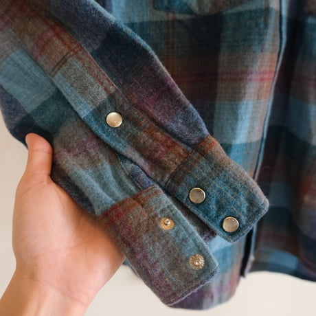 PENDLETON wool check shirt