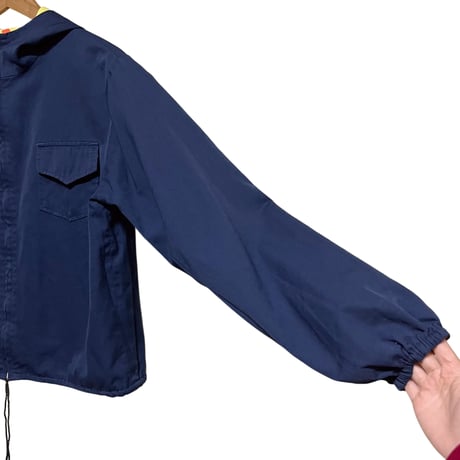 60-70s / reversible cotton parka