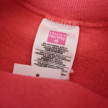 Hanes / plain pink sweat