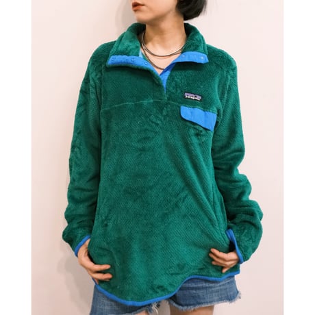 Patagonia / fleece snap tee