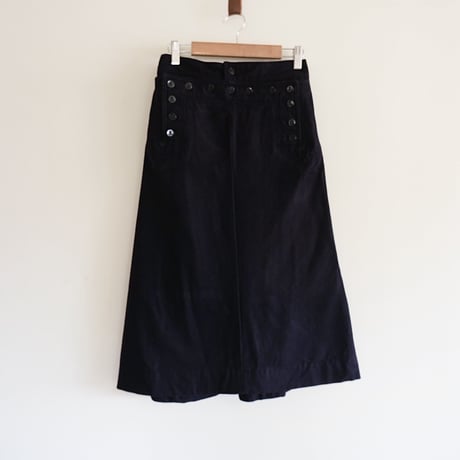 wool marine skirt