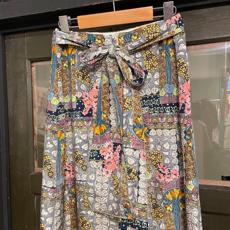 〜70s flower skirt