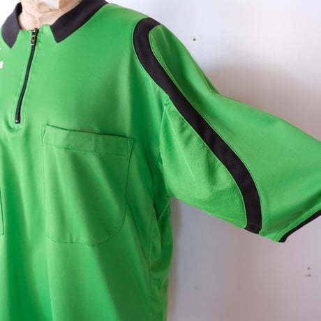 half zip sports tee