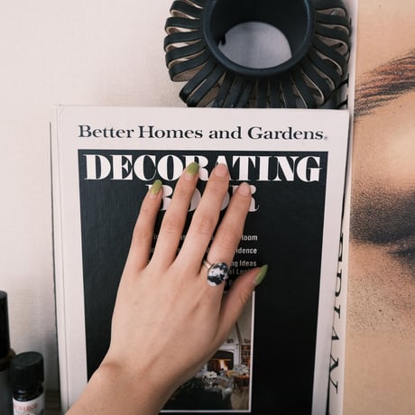 indian jewely / white buffalo ring