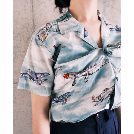 Fighter jet Hawaiian shirts