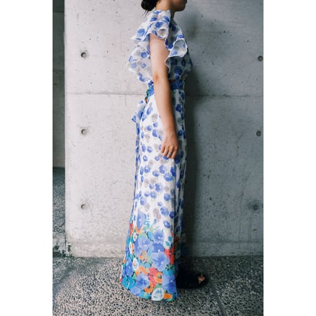 70s flower dress