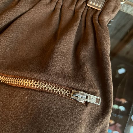 German army / training pants / brown