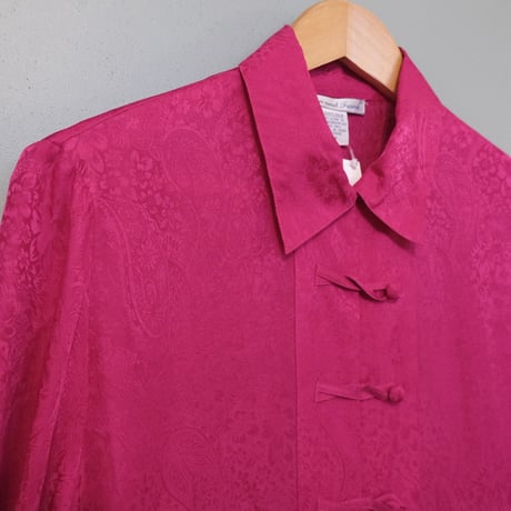 china design silk blouse