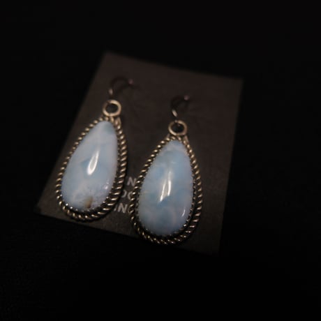 indian jewely / "golden hill turquoise" pierce