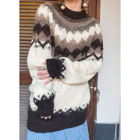 unknown / nordic hand knit