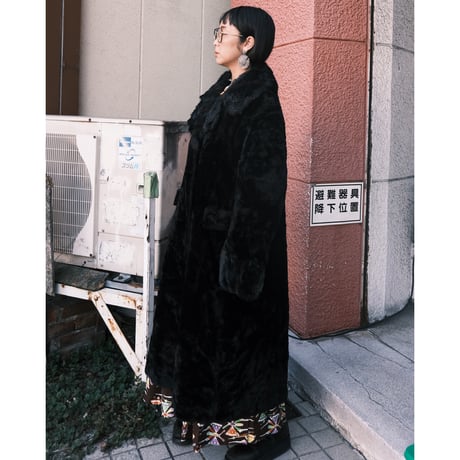 〜70s fake fur coat