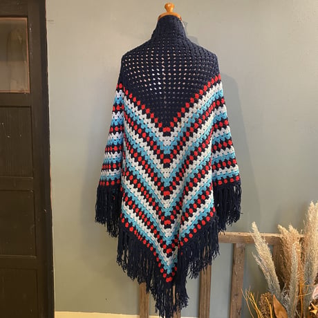 hand knit big shawl