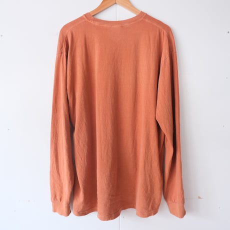 "ハート争奪戦❣️" / LS tee 【orange brown】