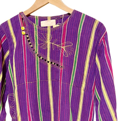 stripe cotton tops